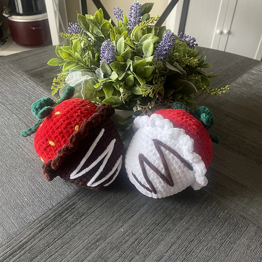 Handmade Crochet - Dark & White Chocolate