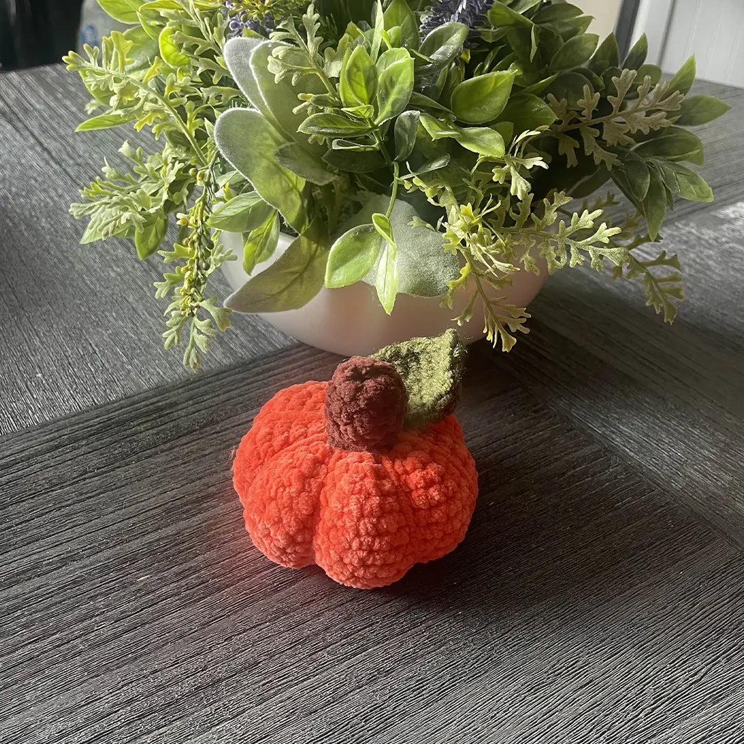 Handmade Crochet - Small Pumpkin