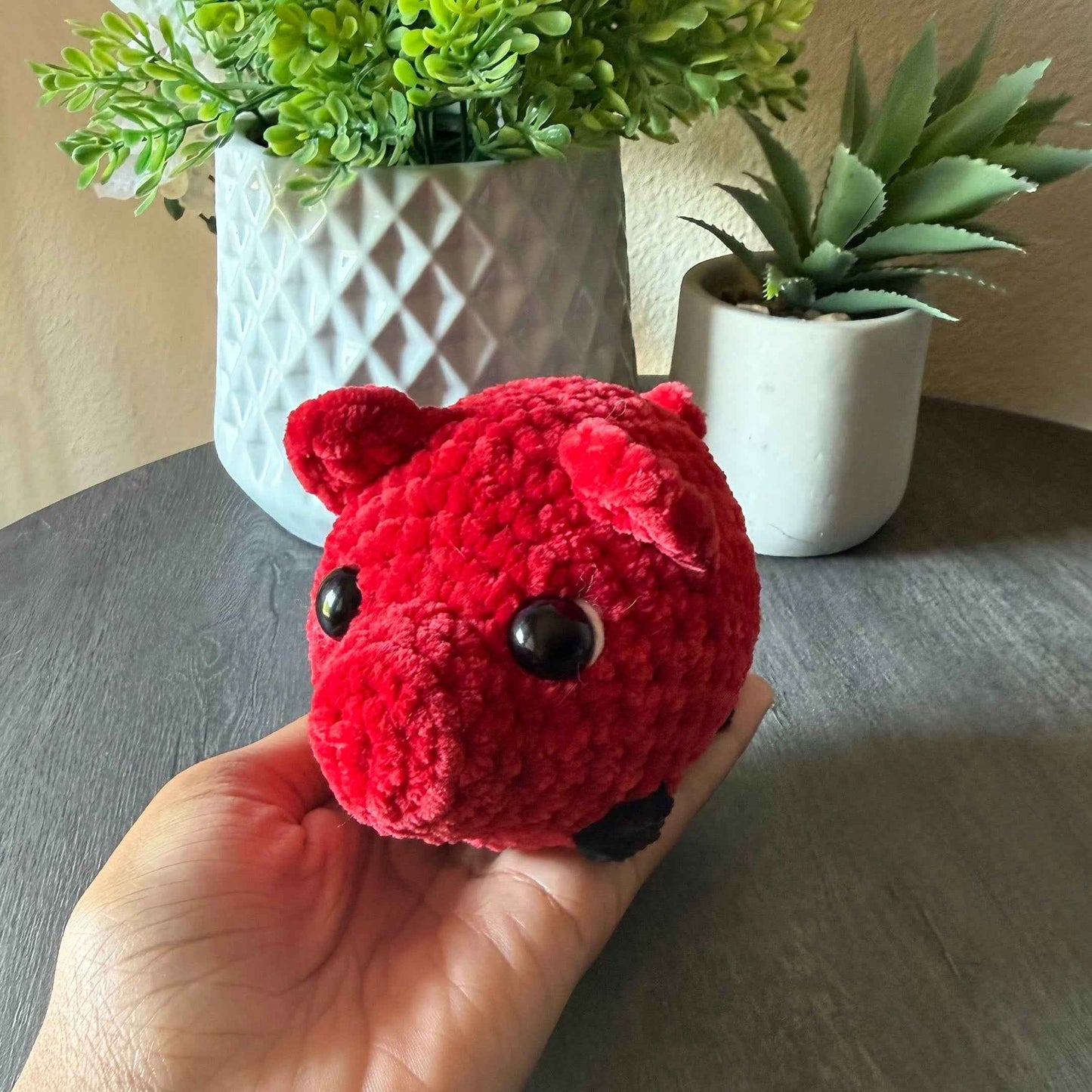 Arkansas Razorbacks Crochet Plushie