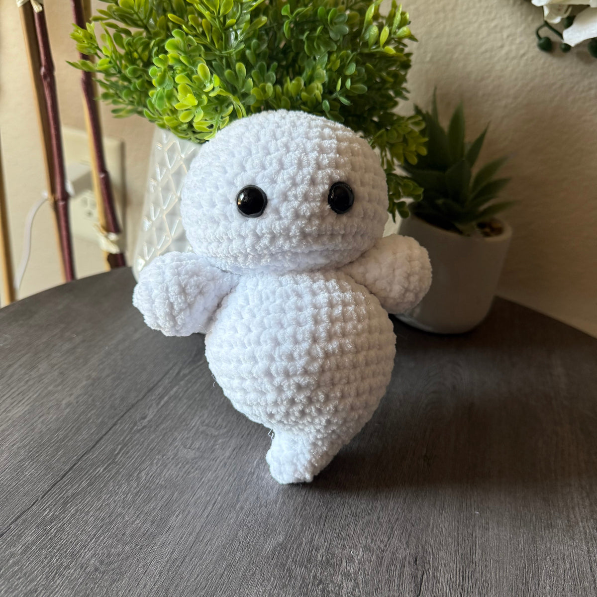 chubby ghost plushie
