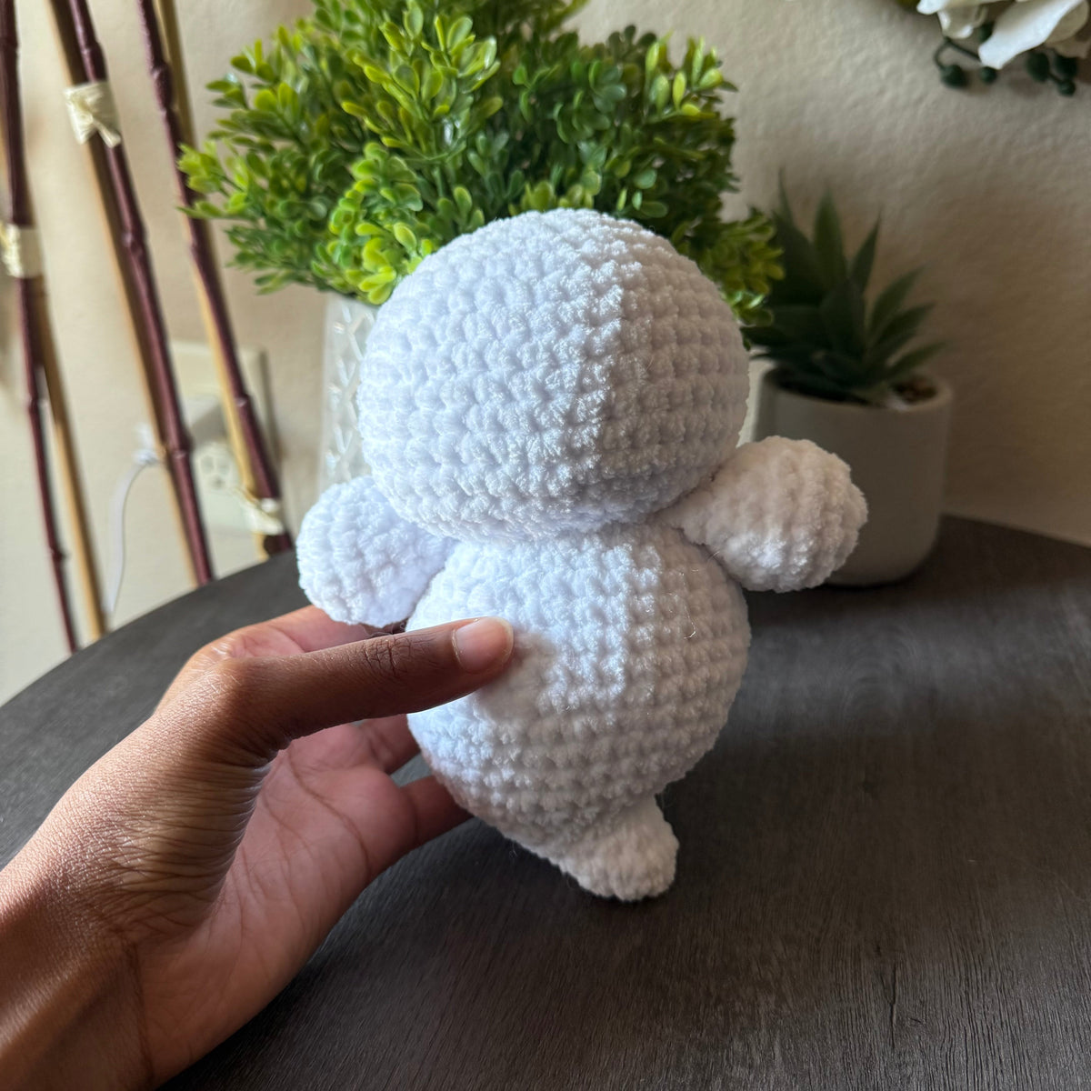 chubby ghost plushie