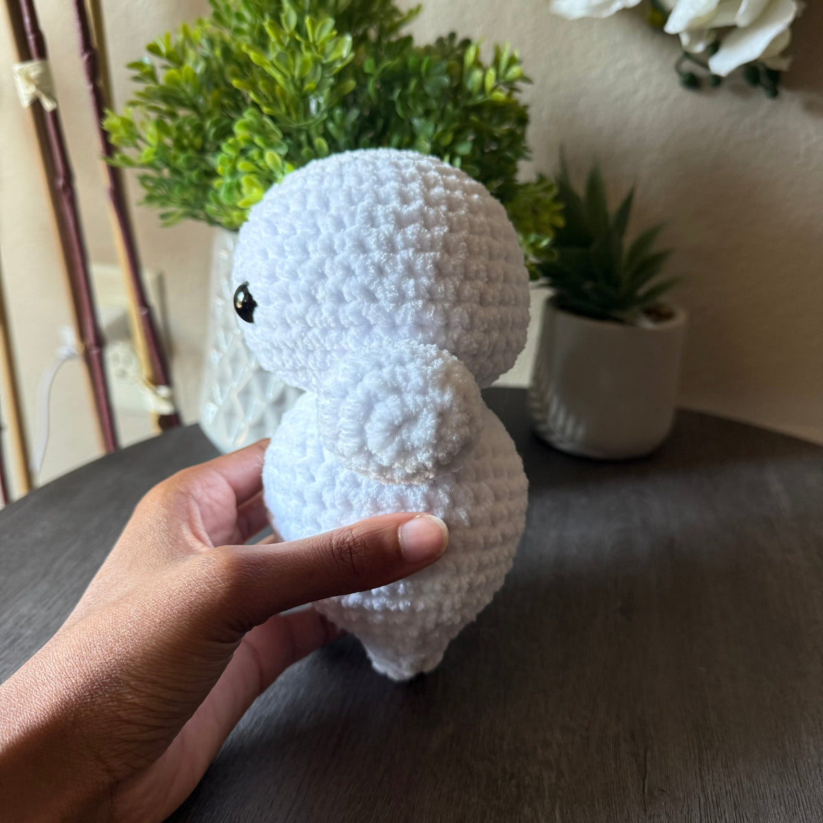 chubby ghost plushie