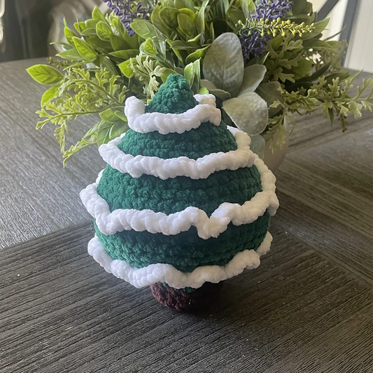 Handmade Crochet - Christmas Tree Plushie