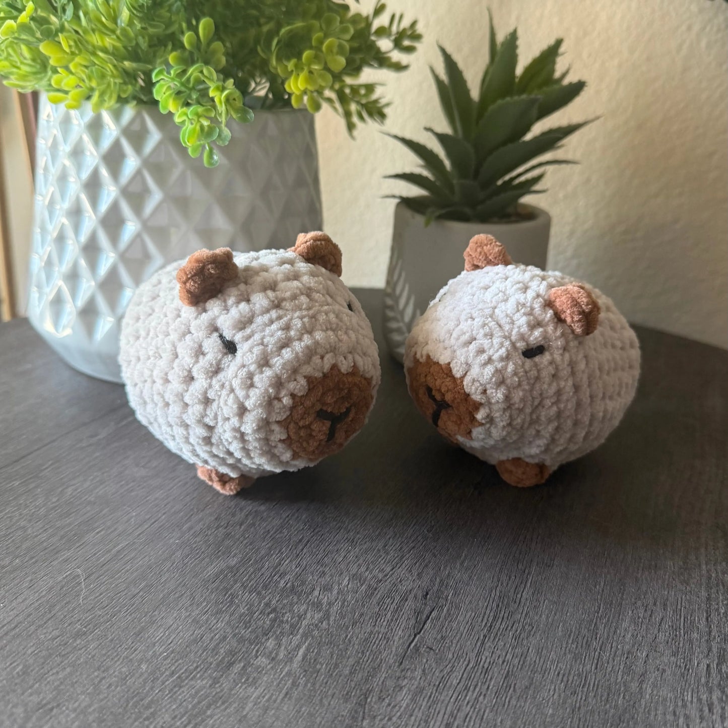 Handmade crochet - capybara plush