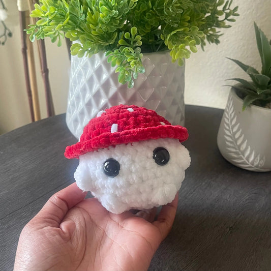 Handmade Crochet - Crochet Toys - Amigurumi - Crochet Home Decor - Handmade Market Place - Local Markets - Custom Crochet - Mushroom Plushie