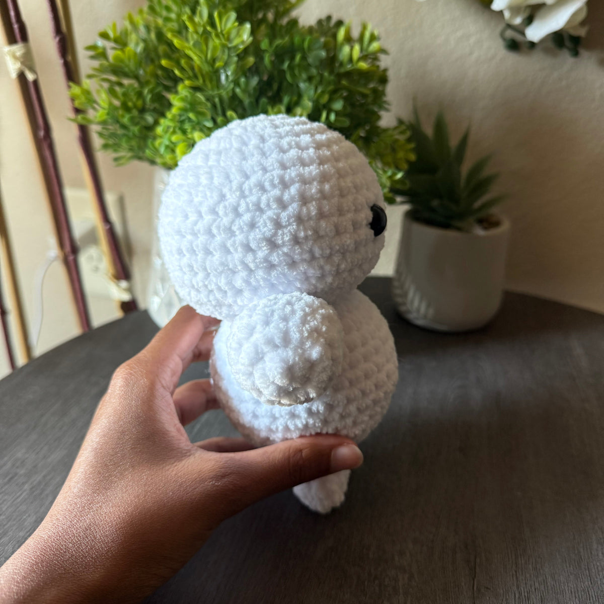 chubby ghost plushie
