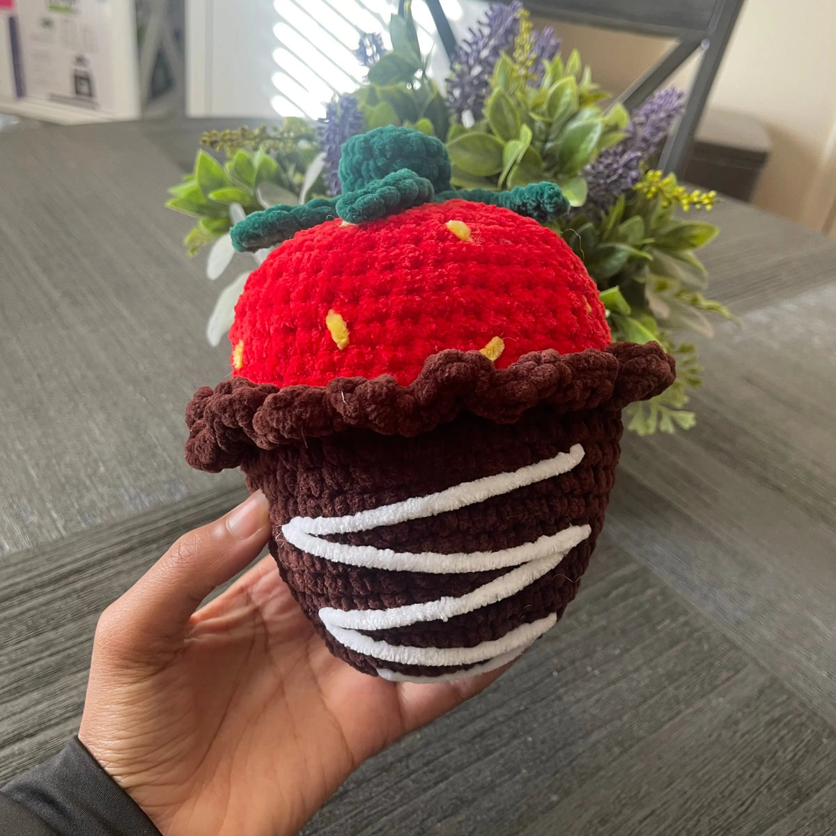 Handmade Crochet - Dark Chocolate