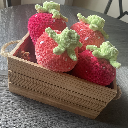 Strawberry plushies