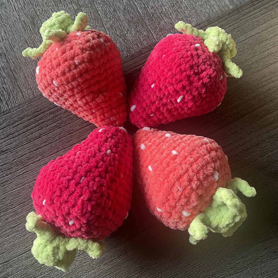 Strawberry plushies