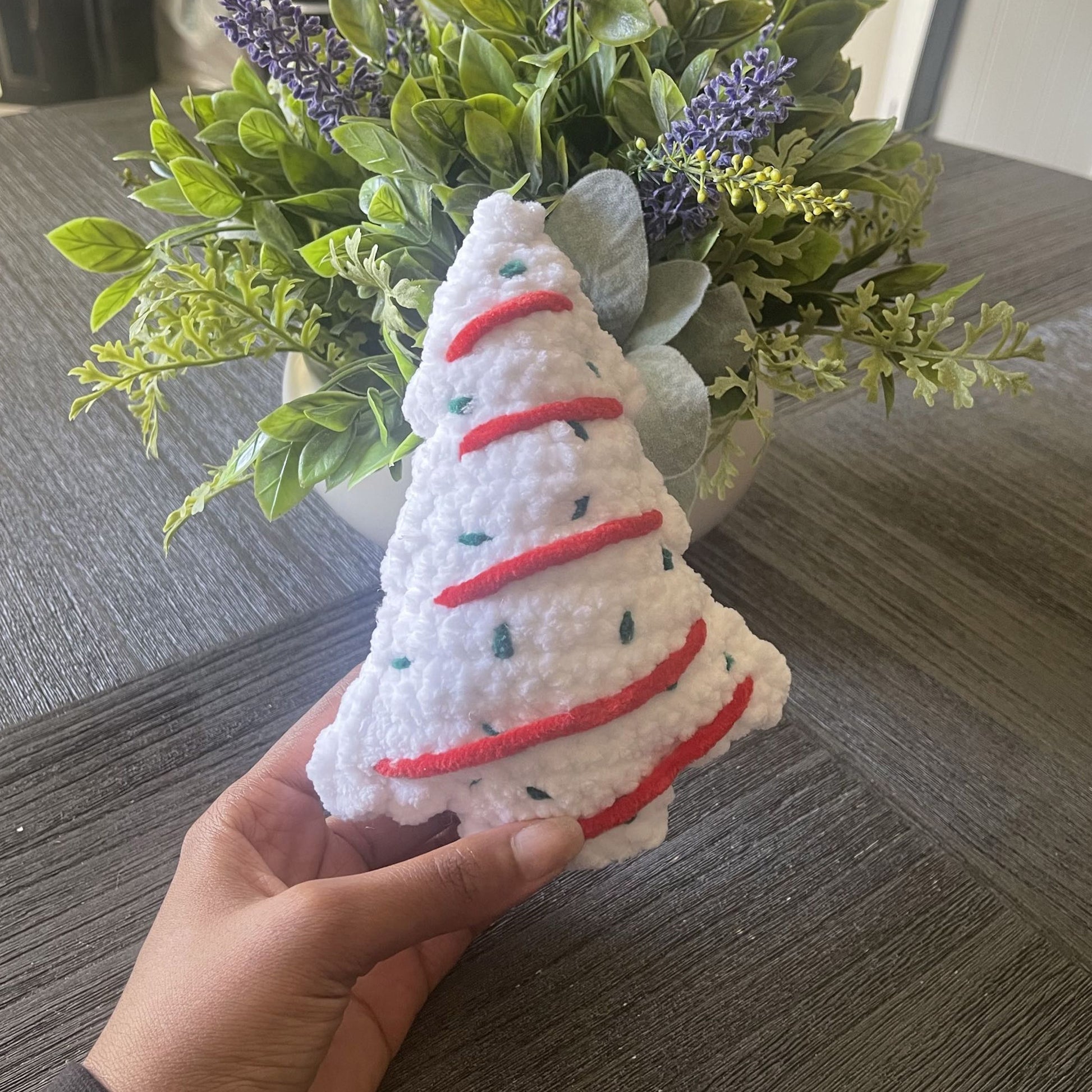 christmas tree cake