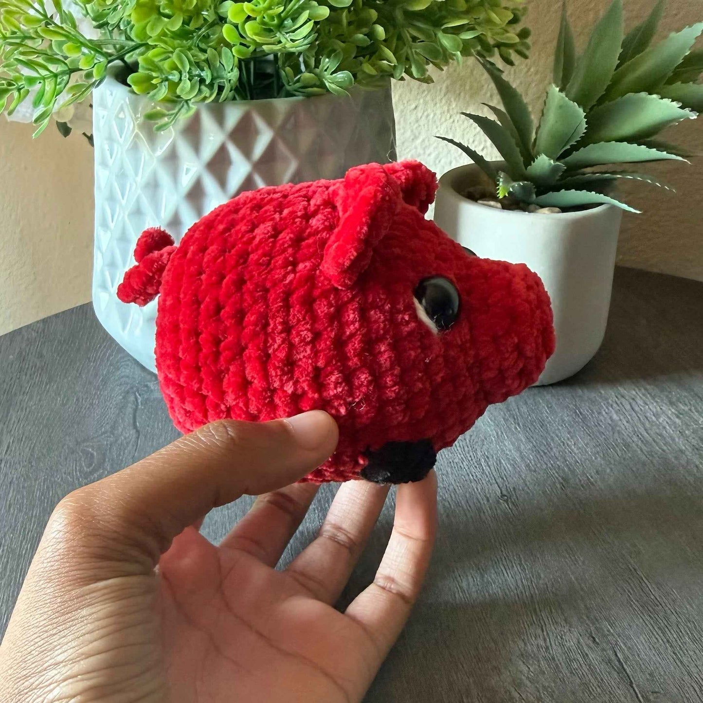 Arkansas Razorbacks Crochet Plushie